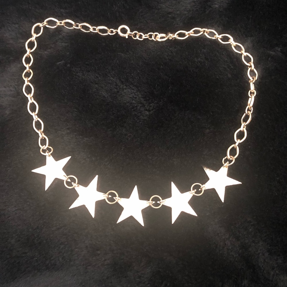 STAR STUDDED NECKLACE - Picture 3 of 3